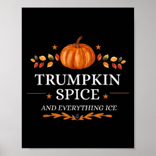 Trumpkinsche Szene und alles, was Eisfall Herbst H Poster