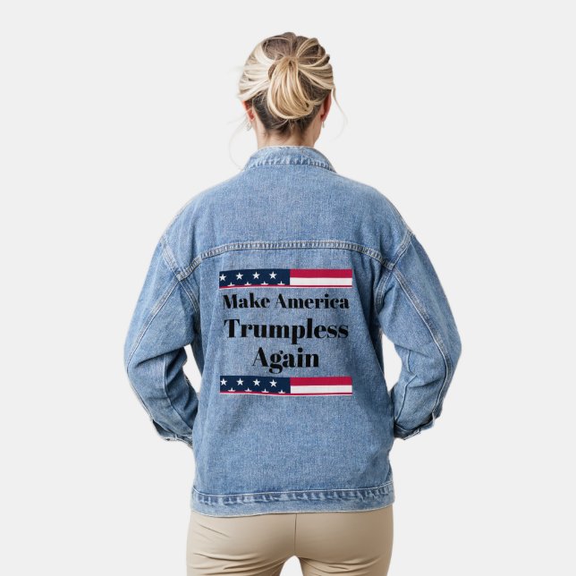 Trumpless Denim Jacke (Modell)