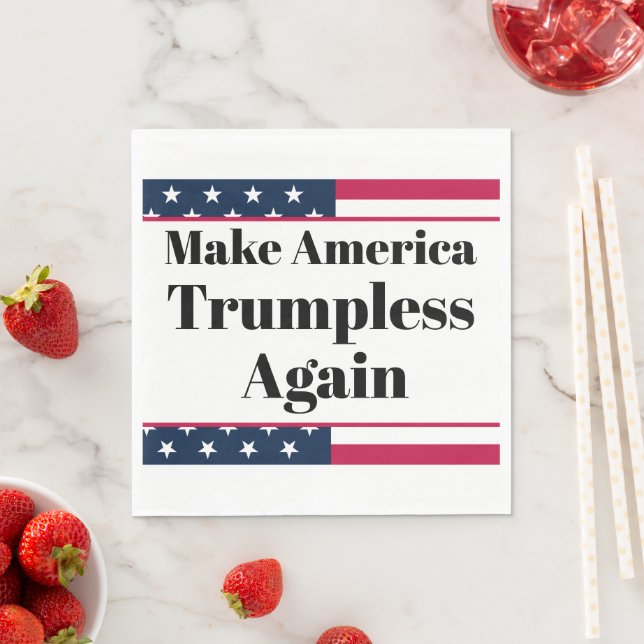 Trumpless-Papierhandtuch Serviette (Beispiel)