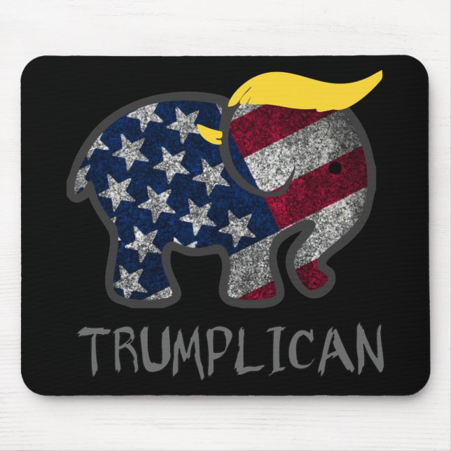 Trumplican Mausunterlage Mousepad (Vorne)