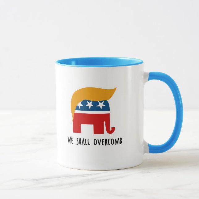 Trumplican - wir sollen Overcomb Tasse (Rechts)