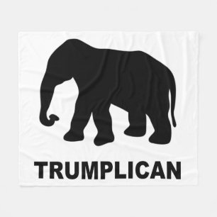 Trumplicer Popular Pro Donald Trump mutig Fleecedecke
