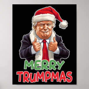 Trumpmas - Weihnachtsmann Donald Trump Poster