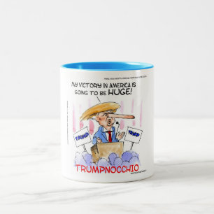 Trumpnocchio Funny Donald Trump Tasse