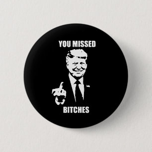 Trumps Angriff auf Trump im Kampf für Amerika - Tr Button