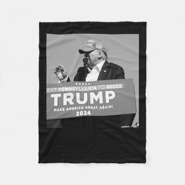 Trumps Bullet Mid Air Fleecedecke (Vorderseite)