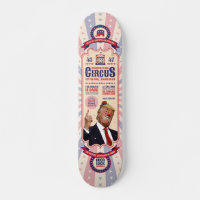 Trumps Clown Show Circus - Vintage Poster Design