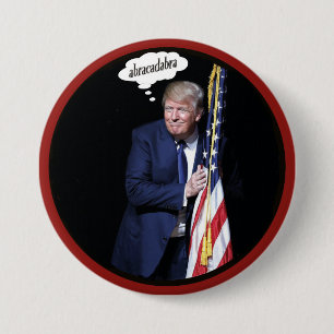 Trumps geheimer Plan, Amerika wieder groß zu mache Button