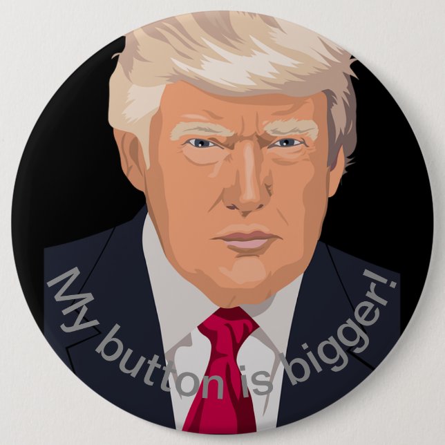 Trumps Größer Button (Vorderseite)