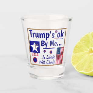 Trumps in Ordnung für mich! Trump 2020 schoss Glas