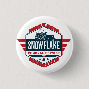 Trumps Neuheit über die Beseitigung der Schneefloc Button