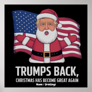 Trumps Rückkehr: Weihnachten ist wieder großartig Poster