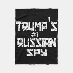 Trumps russischer Spion lustiger konservativer Tru Fleecedecke