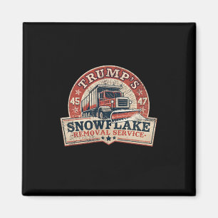 Trumps Schneeblatt-Entfernungsdienst Trump 45 47 P Magnet