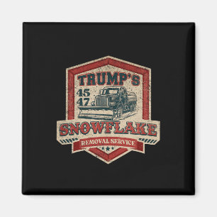 Trumps Schneeblümchen-Entfernungsdienst Lustiger T Magnet