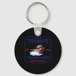 Trumps Snowflake-Entfernungsdienst Funny Trump 202 Schlüsselanhänger