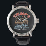 Trumps Snowflake-Entfernungsdienst Trump 2024 Armbanduhr<br><div class="desc">Trumps Snowflake-Entfernungsdienst Trump 2024</div>