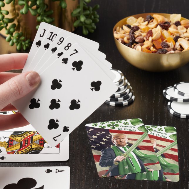 Trumps St. Paddy Spielkarten (In Situ)
