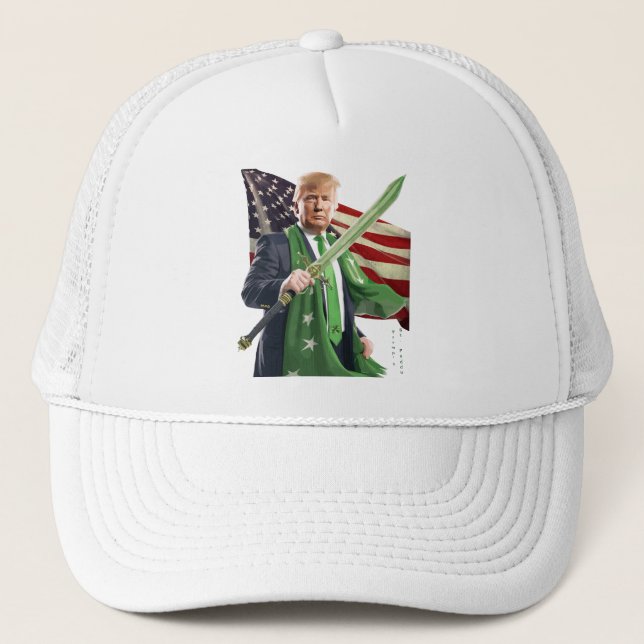 Trumps St. Paddy Truckerkappe (Vorderseite)