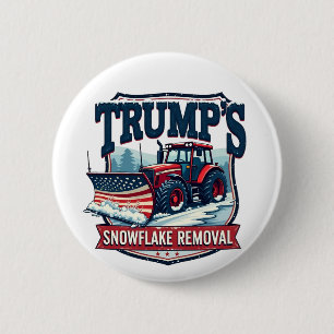 Trumps Tag der Amtseinführung eines Snowflake Rmov Button