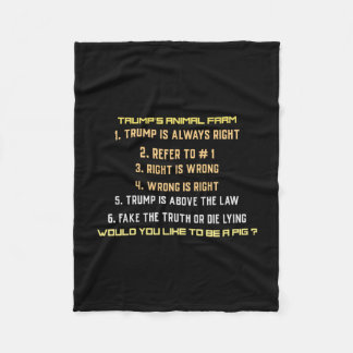 Trumps Tierfarm Fleecedecke