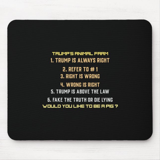 Trumps Tierfarm Mousepad (Vorne)