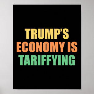 Trumps Wirtschaft ist dabei, Zolltarife politisch  Poster