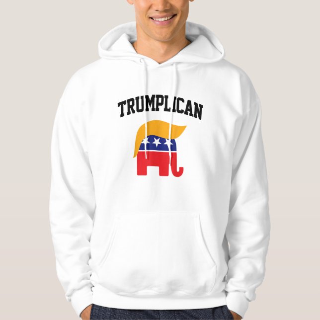Trumpsche Trump-Unterstützer Hoodie (Vorderseite)