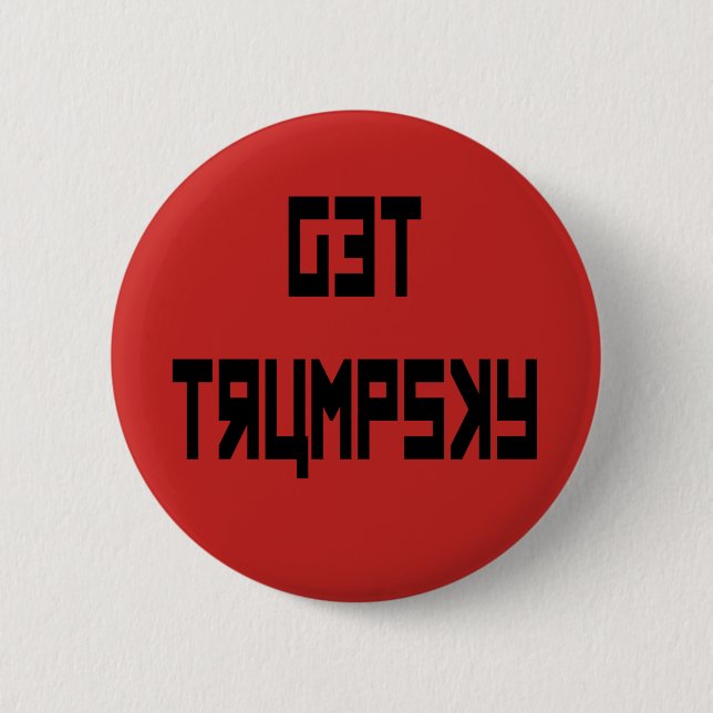 Trumpsky Button (Vorderseite)