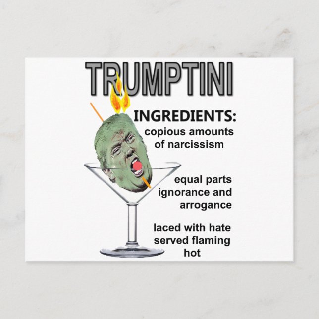 Trumptini Postkarte (Vorderseite)
