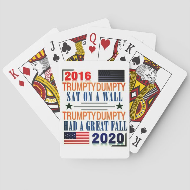Trumpty Dumpty Spielkarten (Rückseite)