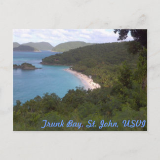Trunk Bay Postcard Postkarte