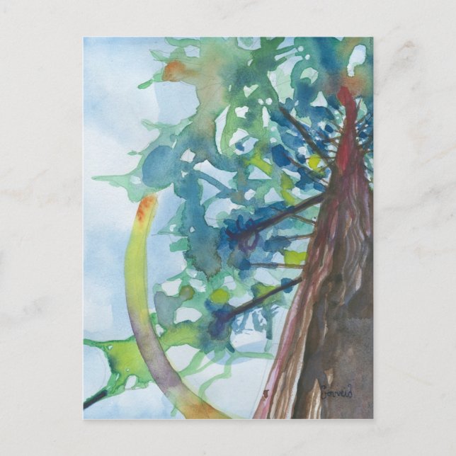 Trunk Postkarte (Vorderseite)