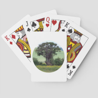Trunk to Breeze - Ngorongoro Afrikanischer Elefant Spielkarten