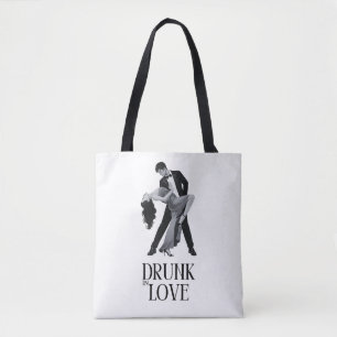 Trunken vor Liebe Design Tanzendes Paar Braut- Tasche