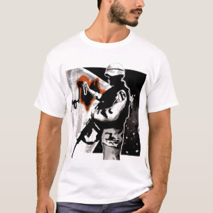 Truppe-Kunst-T - Shirt