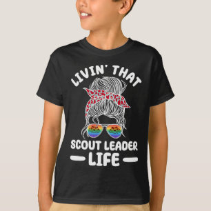Truppenführer und Cookie Scout Cookie Dealer Bäcke T-Shirt