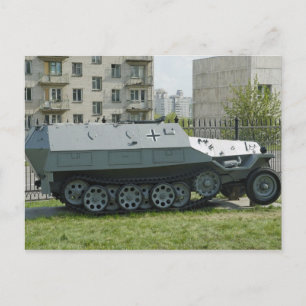 Truppentransporter Postkarte