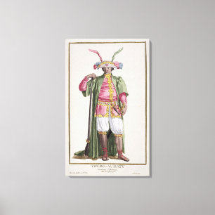 Truro-Audaty, König von Dahomey von 'Receuil DES Leinwanddruck