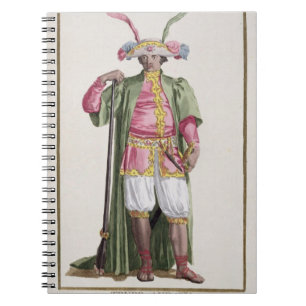 Truro-Audaty, König von Dahomey von 'Receuil DES Notizblock
