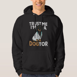 Trust Dogtor Funny Dackel Hunde Hoodie