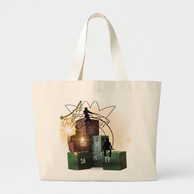 Trust en safety shopper jumbo stoffbeutel (Vorne)