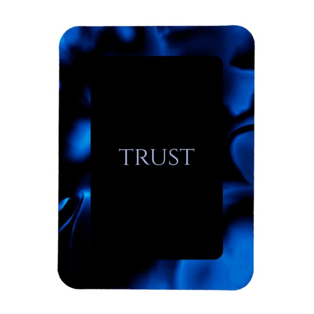 "Trust" Flexibles Foto Magnet (Vertikal)