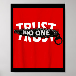 Trust Graphic T-Shirts - Cooles Motivierend Grafik Poster