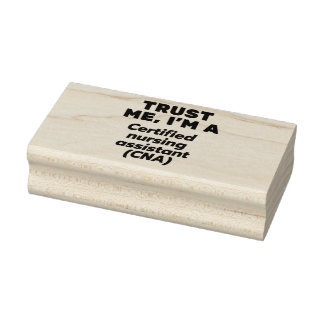 Trust I ist ein zertifizierter Pflegeassistent (CN Gummistempel