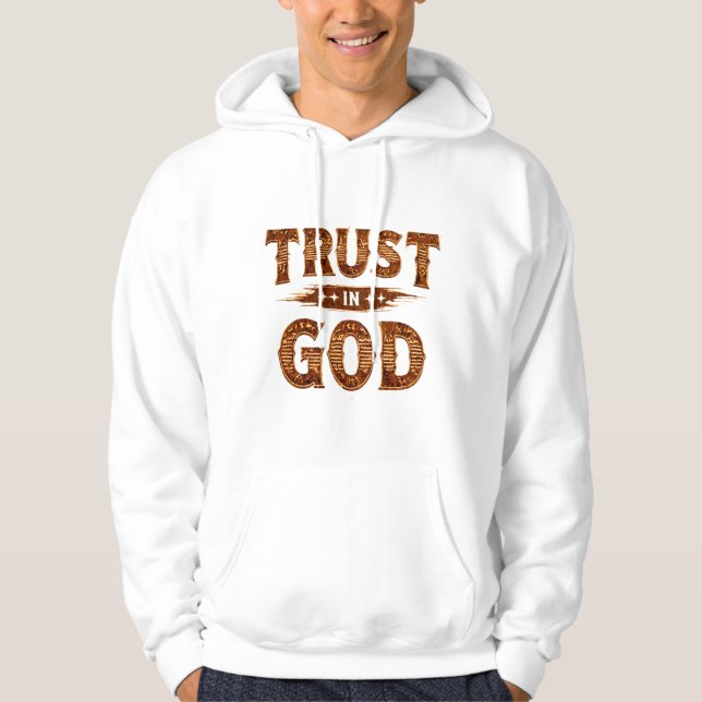 Trust-Kapuzenpullover Hoodie (Vorderseite)