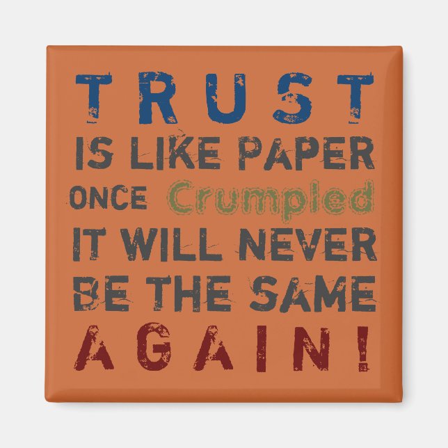 TRUST ~ Magnet Trusts (Vorne)