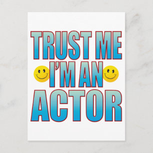 Trust Me Actor Life B Postkarte