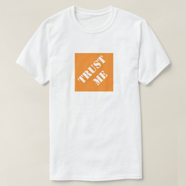 Trust Me Funny Vater Humorvolle Father's Day Gesch T-Shirt (Design vorne)
