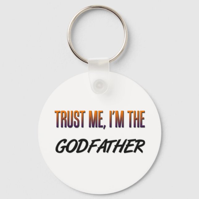 Trust Me GodVater Schlüsselanhänger (Vorderseite)
